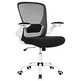 SONGMICS Silla de Malla Ergonómica, Silla de Oficina con Soporte Lumbar, Silla...