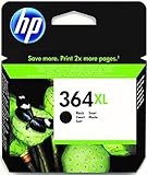 HP 364XL CN684EE Negro, Cartucho de Tinta de Alta Capacidad Original, de 550...